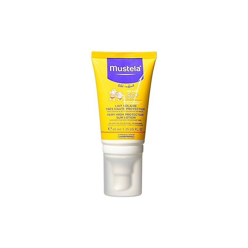 Mustela leche solar rostro 50+ 40ml Mustela - 1