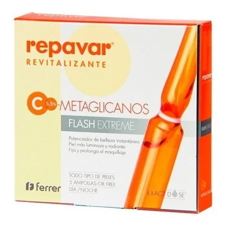 Repavar revitalizante flash extreme 5 ampollas Repavar - 1