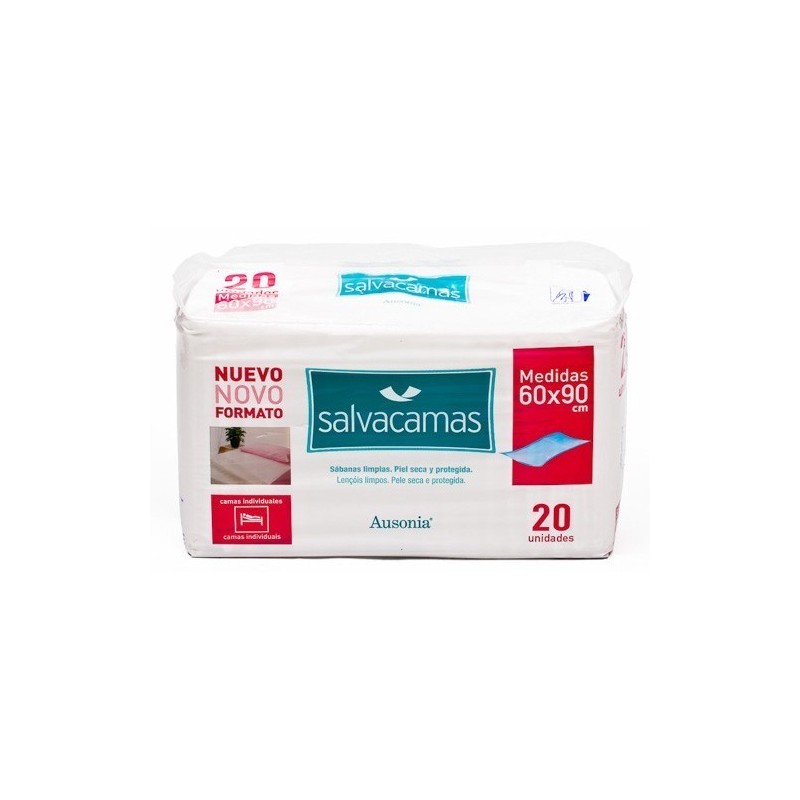 Salvacamas ausonia 60 x 90 15 uds Ausonia - 1