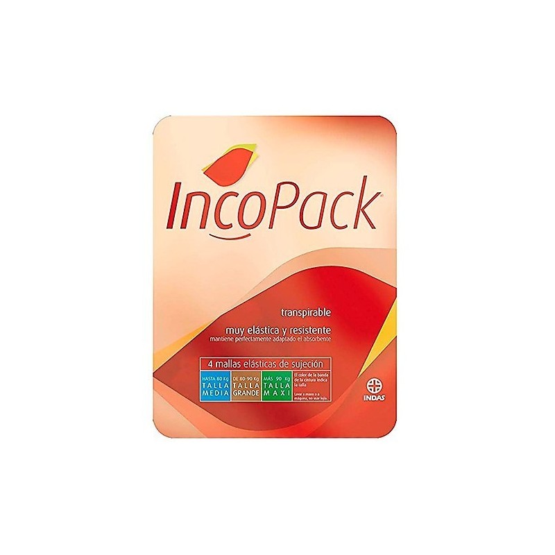 Incopack braga elastica t/grande 4und. Incopack - 1