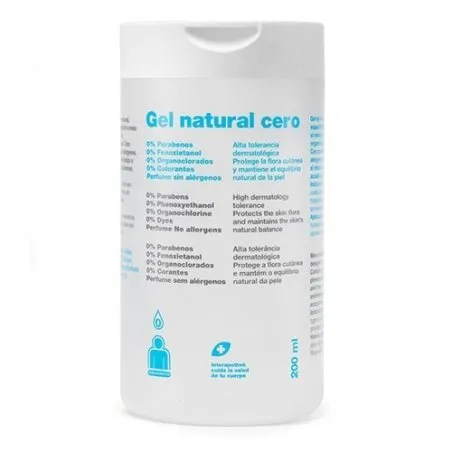 Interapothek gel de ba&ntilde;o natural cero 200ml Interapothek - 1