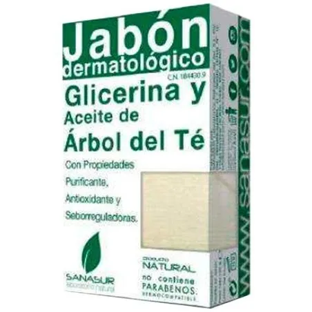 Sanasur jab&oacute;n glicerina aceite &aacute;rbol t&eacute; Sanasur - 1