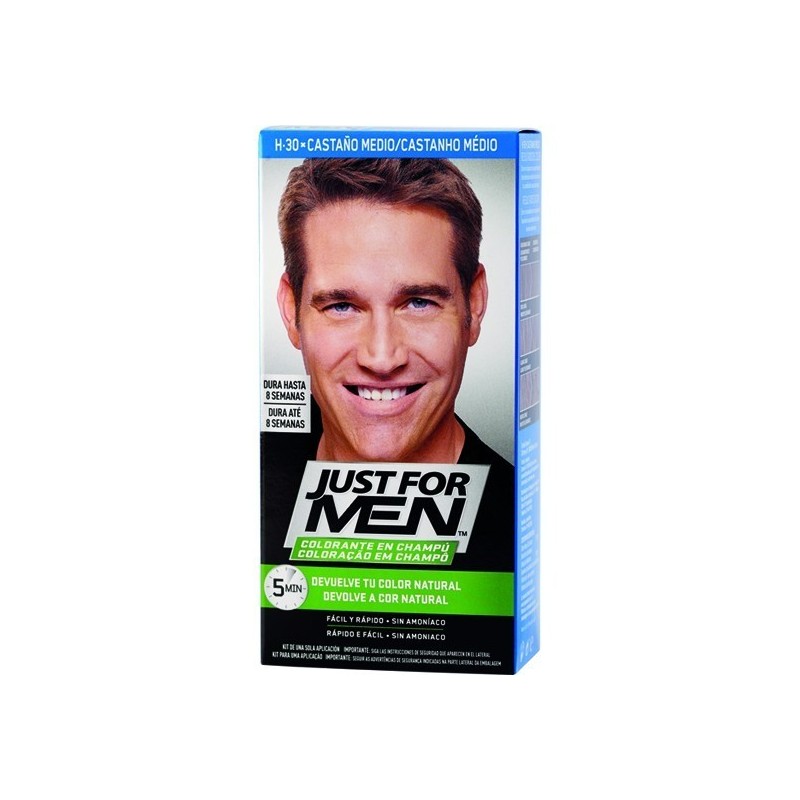 Just for men colorante en champú castaño medio Just For Men - 1