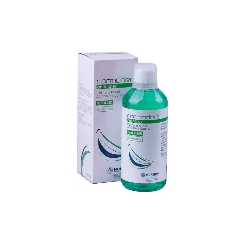 Normodent anticaries colutorio 500ml Normodent - 1