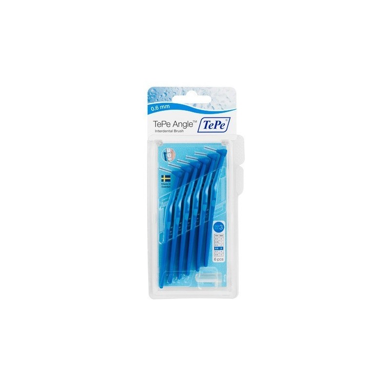 Tepe angle 0,6 mm azul 6 uds Tepe - 1