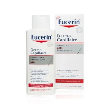 Eucerin dermocapillare champ&uacute; ph5 250ml Eucerin - 1
