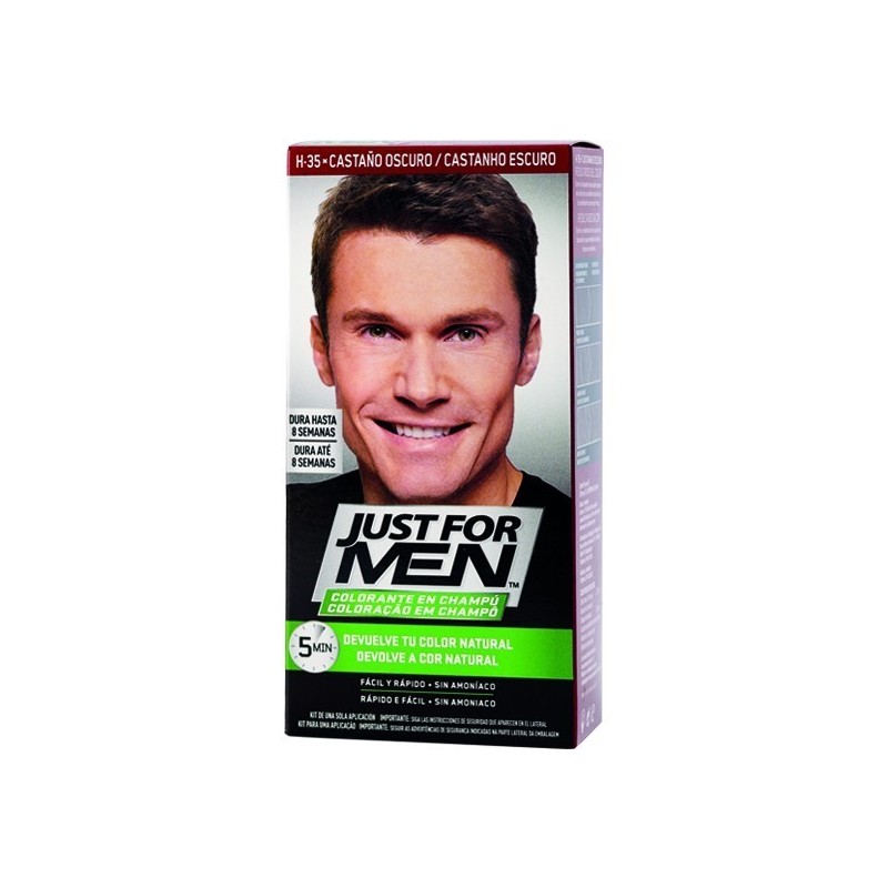Just for men colorante en champú castaño oscuro Just For Men - 1