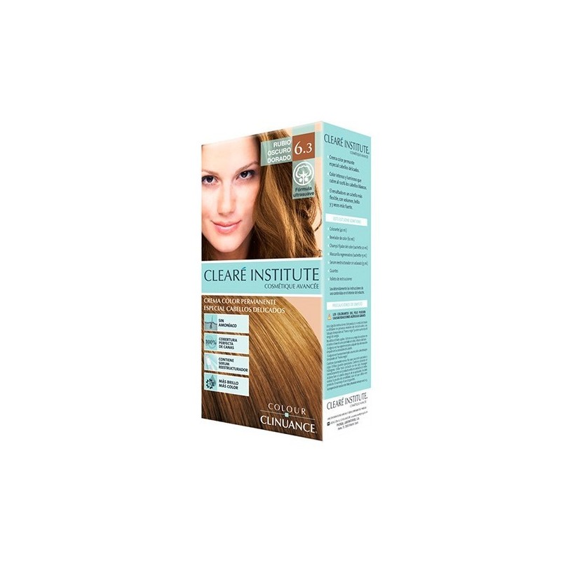 Colour clinuance 6.3 rubio oscuro dorado Cleare Institute - 1