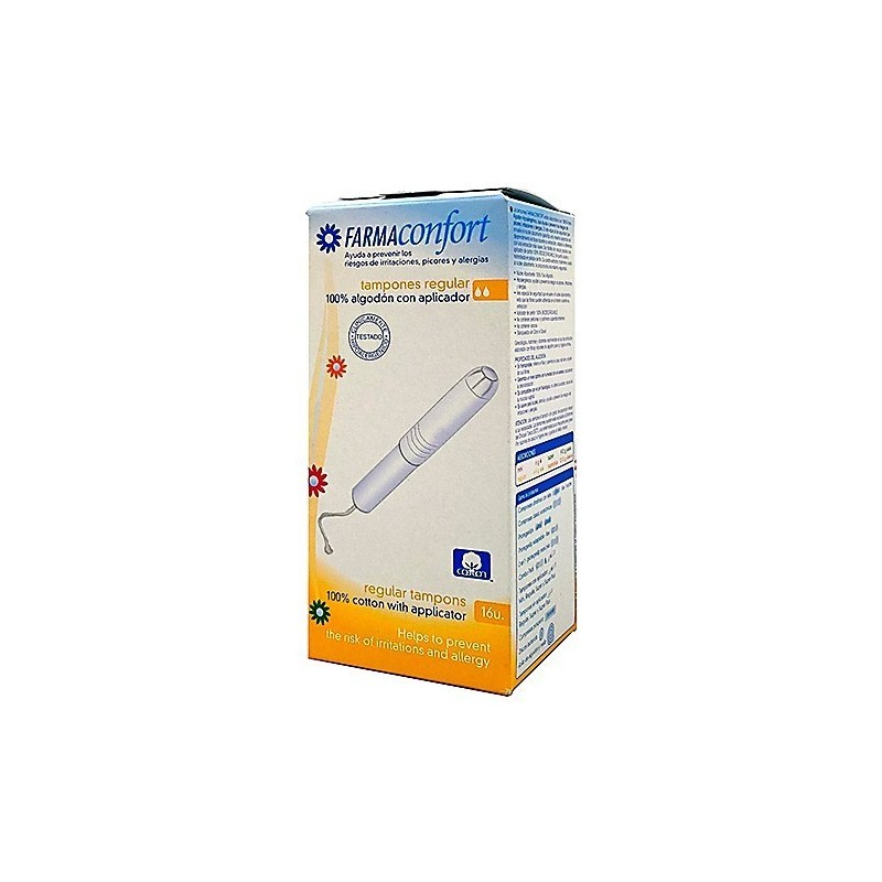 Farmaconfort tampones regular algodón 16 Farmaconfort - 1