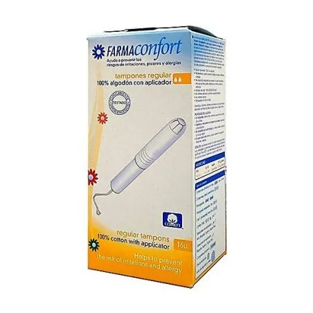 Farmaconfort tampones regular algod&oacute;n 16 Farmaconfort - 1