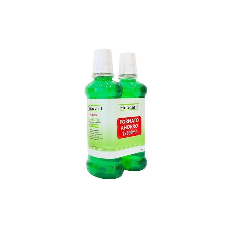 Fluocaril colutorio 2x500 ml Fluocaril - 1