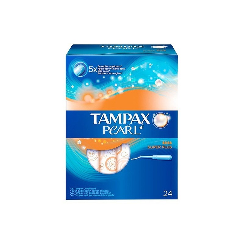 Tampax tampones pearl superplus 24 uds Tampax - 1
