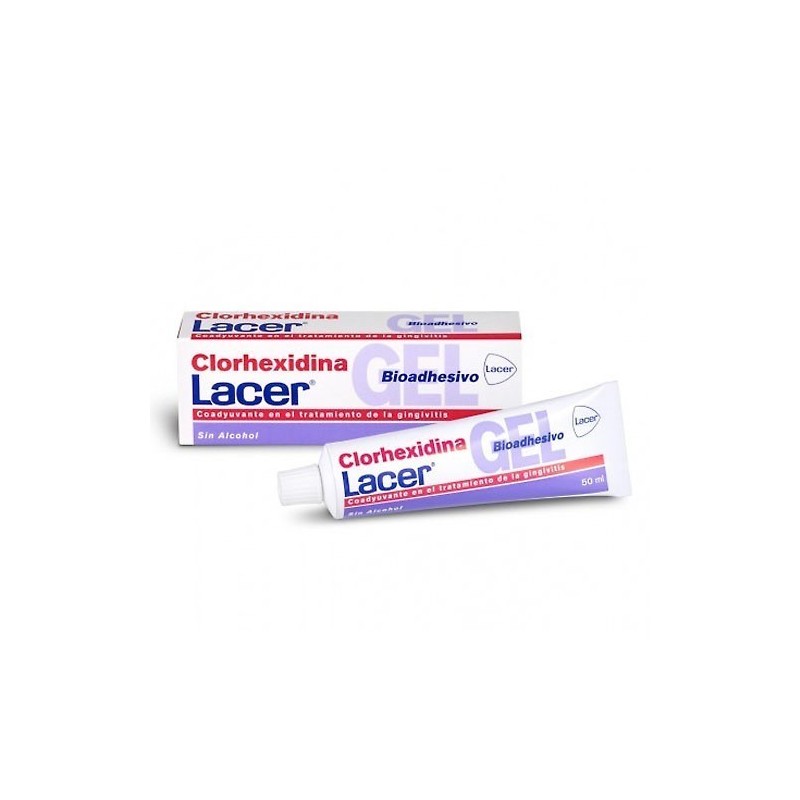 Lacer gel dentífrico bioadh. clorhexidina 50ml Lacer - 1