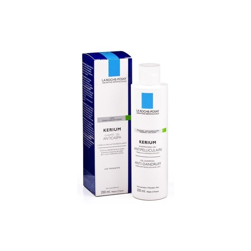 Kerium champu caspa grasa 200 ml La Roche Posay - 1