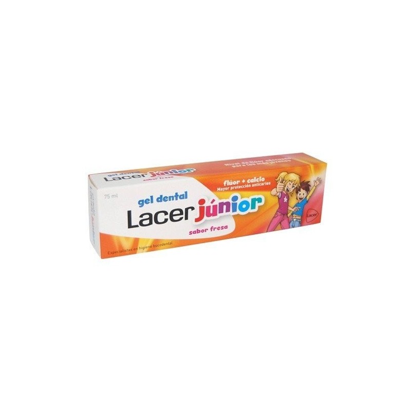 Lacer gel dental junior fresa 75ml Lacer - 1
