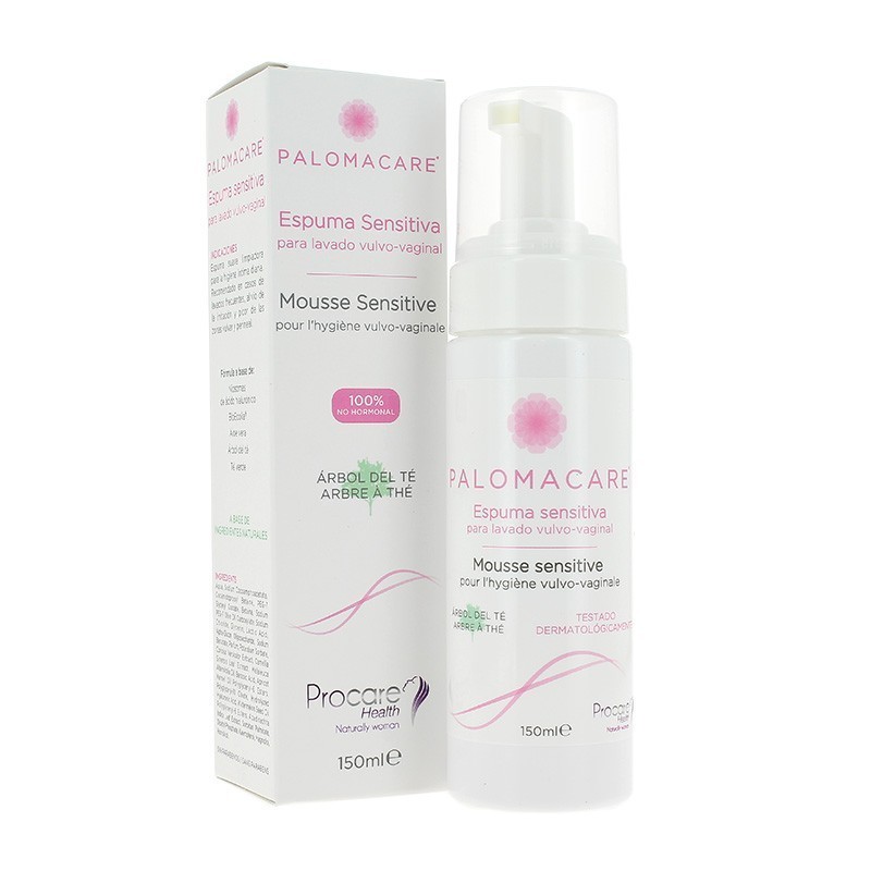 Palomacare espuma sensitiva vaginal 150m Palomacare - 1