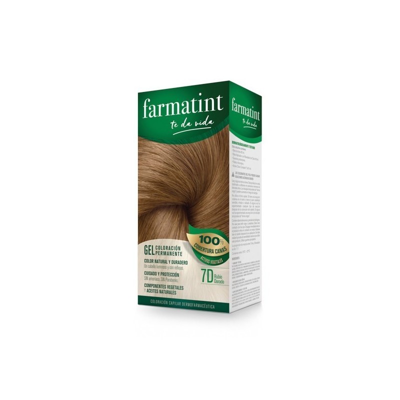 Farmatint 7d rubio dorado 130 ml. Farmatint - 1