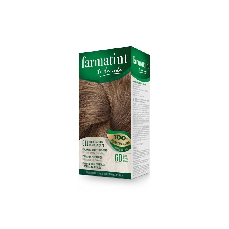 Farmatint 6d rubio oscuro dorado 130 ml. Farmatint - 1
