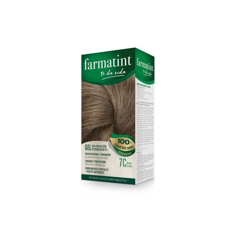 Farmatint 7c rubio ceniza 130 ml. Farmatint - 1