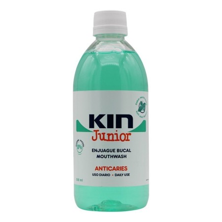 Kin junior enjuague bucal menta 500ml Kin - 1
