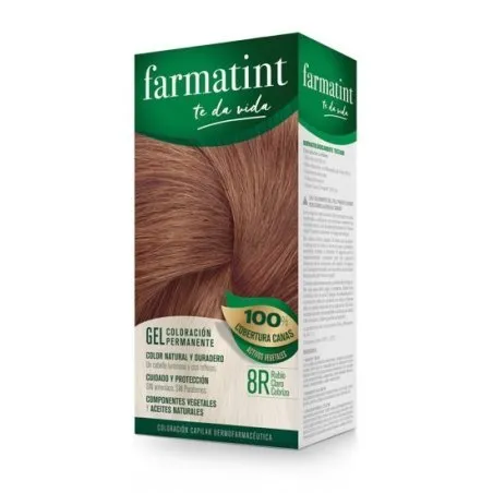 Farmatint 8r rubio claro cobrizo 130 ml Farmatint - 1