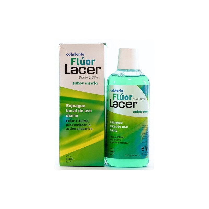 Lacer colutorio fluor menta 0,05 500ml Lacer - 1