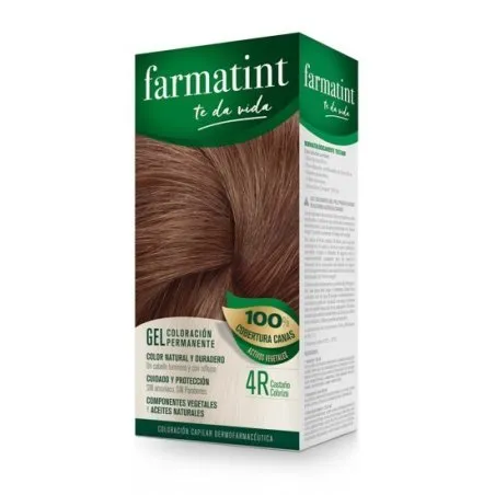 Farmatint 4r casta&ntilde;o cobrizo 130 ml. Farmatint - 1