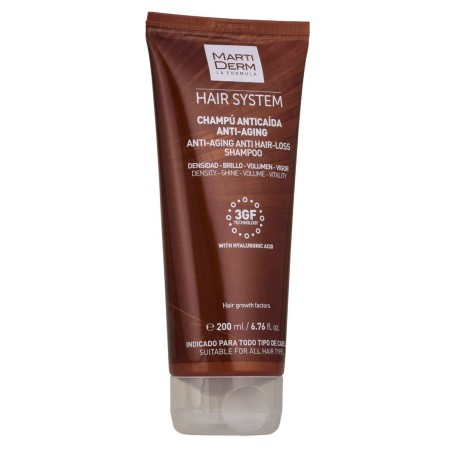 Martiderm hair system champú anticaída antiaging 200 ml Martiderm - 1