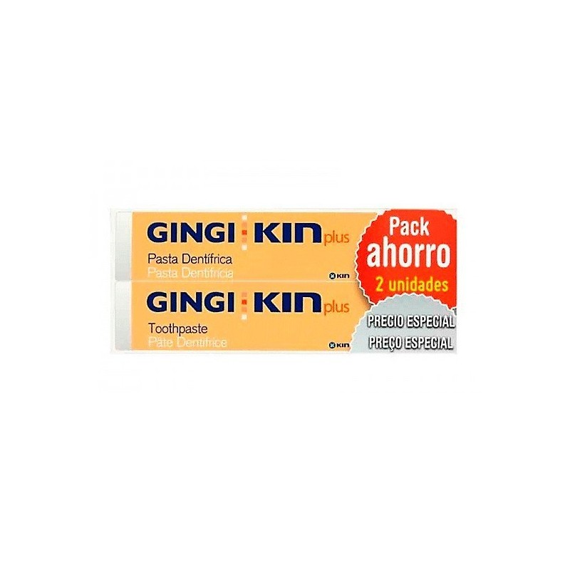 Kin gingikin plus pasta dental 125ml x2u Kin - 1