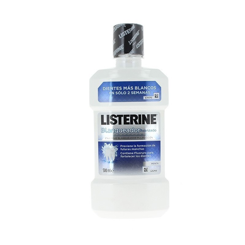 Listerine blanqueador avanzado 500 ml Listerine - 1