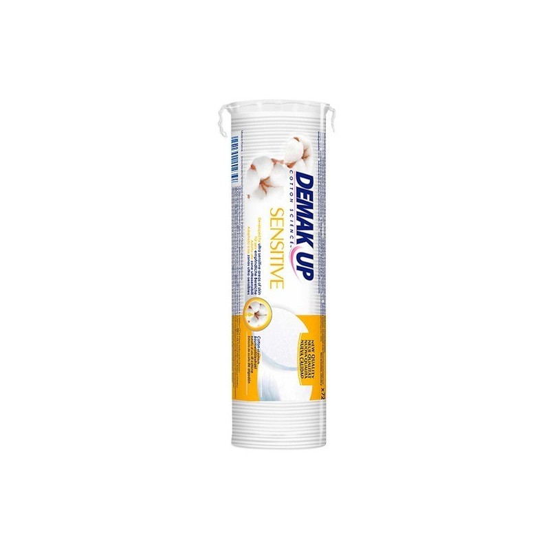 Demak up sensitive discos desmaquillantes redondos 72uds Demak Up - 1