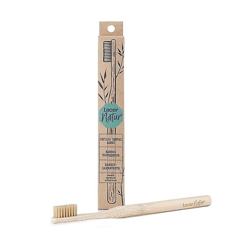 Lacer natur cepillo dental bambú Lacer - 1
