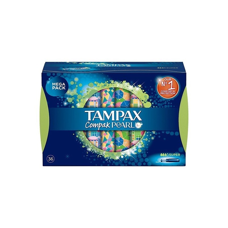Tampax compak tampones pearl regular 36u Tampax - 1