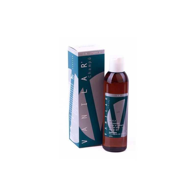 Vanilar champú pelos grasos 200ml Vanilar - 1