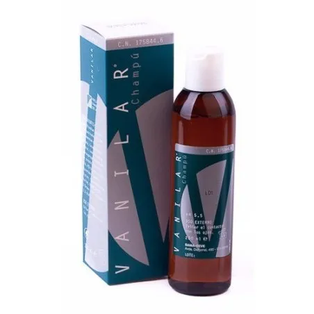 Vanilar champ&uacute; pelos grasos 200ml Vanilar - 1