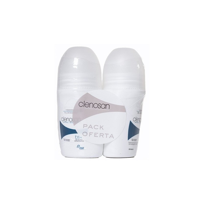 Clenosan pack duplo desodorante roll-on Clenosan - 1