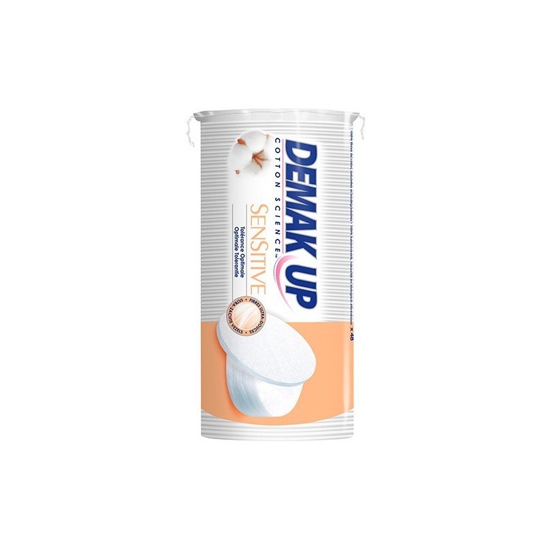 Demak up sensitive discos desmaquillantes ovalados 48uds Demak Up - 1