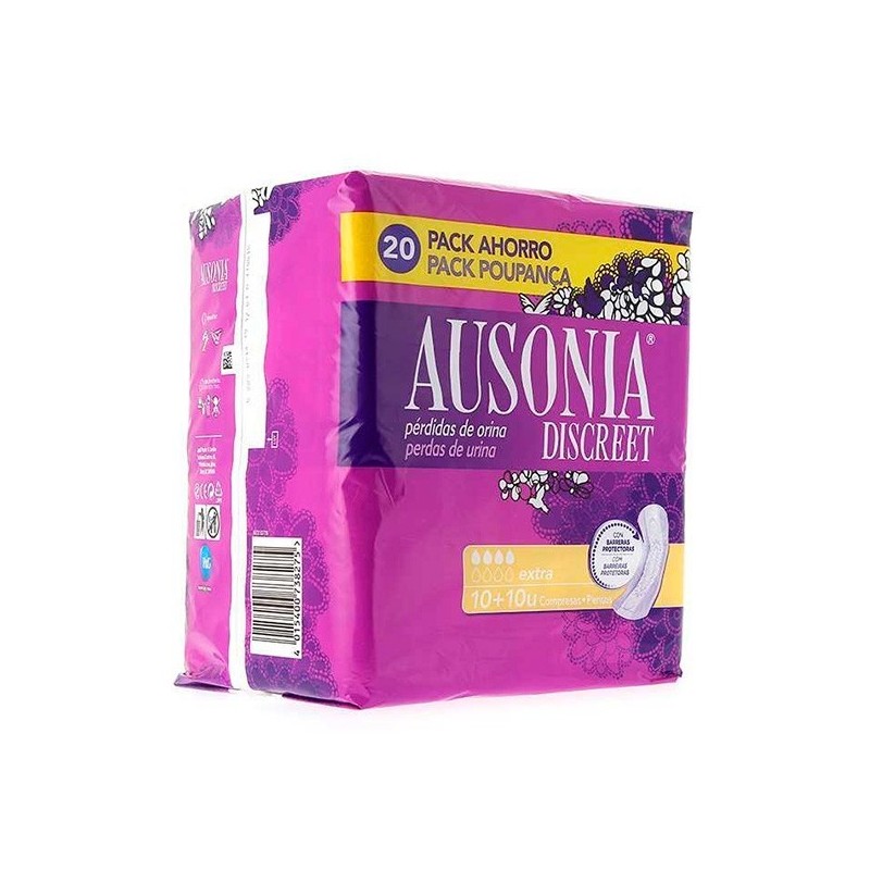 Ausonia discreet extra 20 uds Ausonia - 1