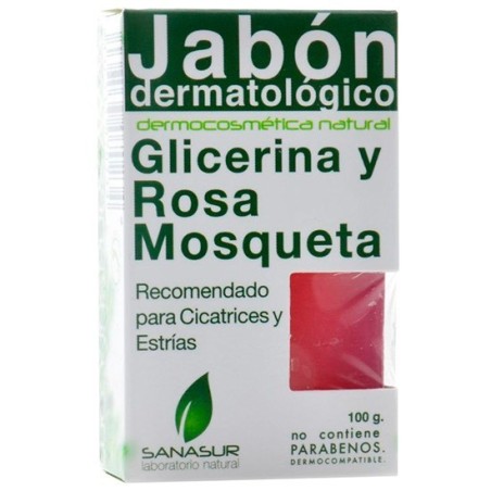 Sanasur jabón glicerina rosa mosqueta100sanasur Sanasur - 1