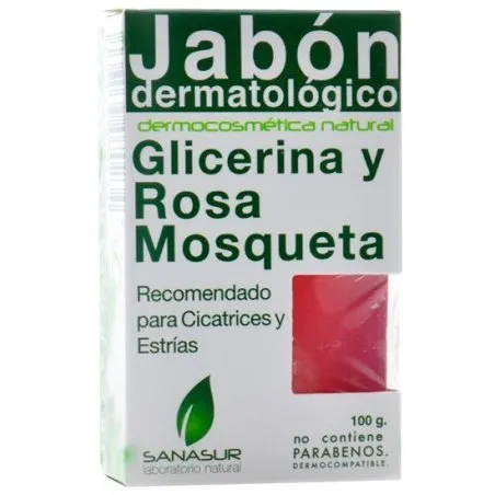 Sanasur jab&oacute;n glicerina rosa mosqueta100sanasur Sanasur - 1