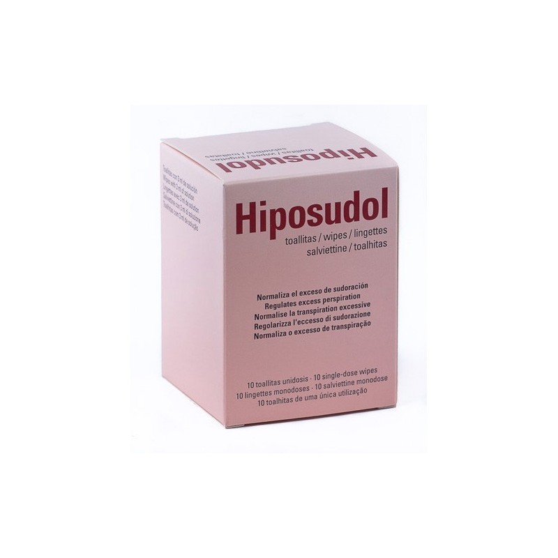 Hiposudol toallitas 10 und. Hiposudol - 1