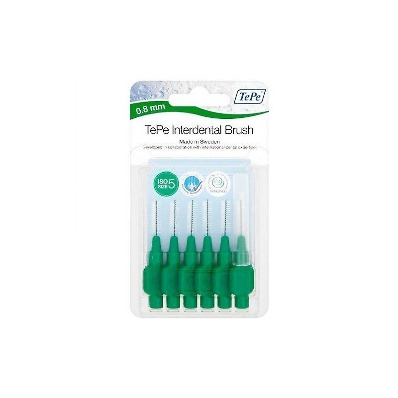 Tepe interdental 0,8 mm verde 6 uds Tepe - 1