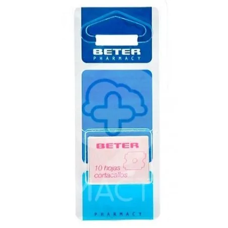 Hojas cortacallos 10 uds beter Beter - 1