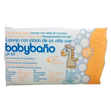 Jalsosa babyba&ntilde;o esponja jabonos bebe 25 u Jalsosa - 1