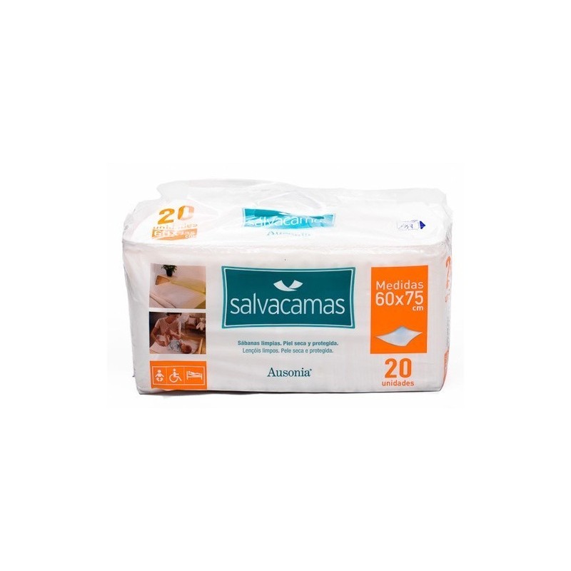 Salvacamas ausonia 60 x 75 15 uds Ausonia - 1