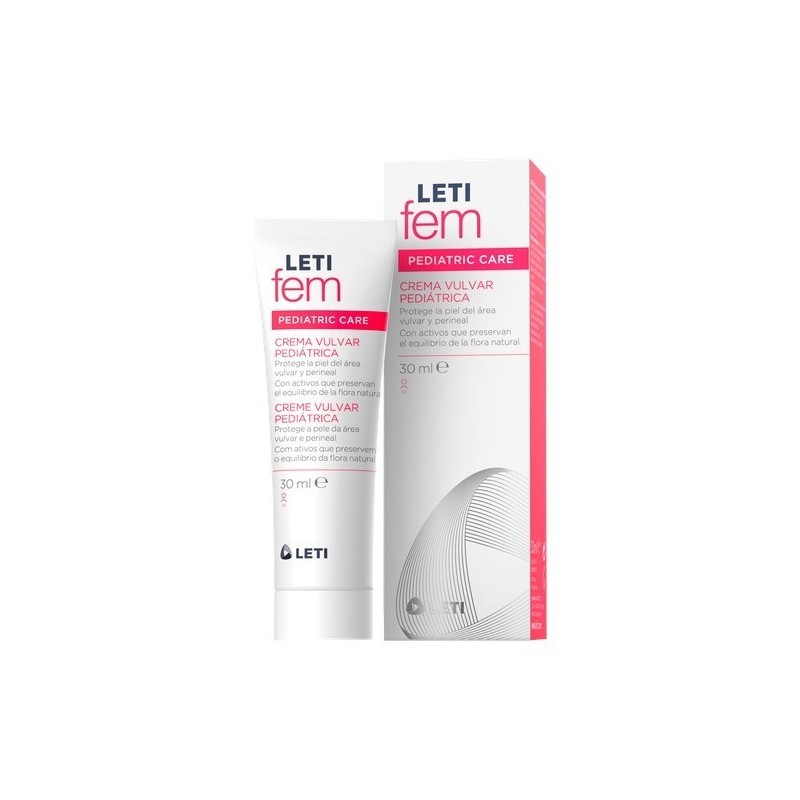 Letifem paediatric crema vulvar 30ml Letifem - 1