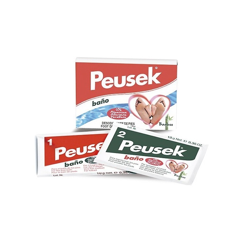 Peusek baño antitranspirante 2 bolsitas Peusek - 1