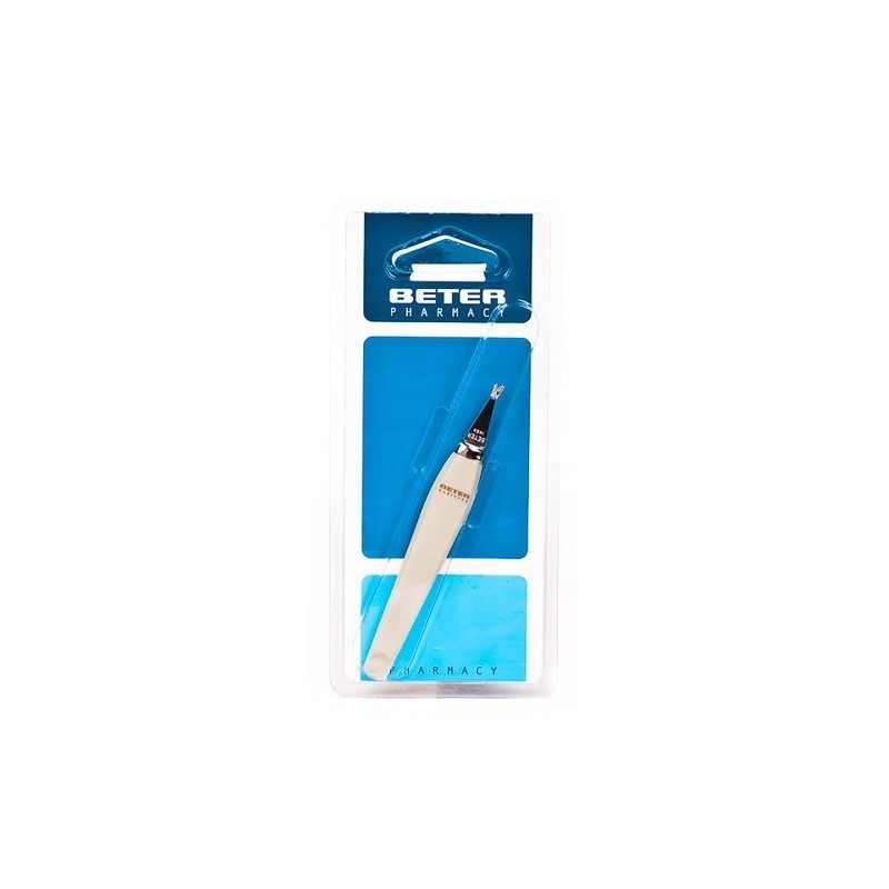 Corta cuticulas inox c/ empujapiel beter Beter - 1