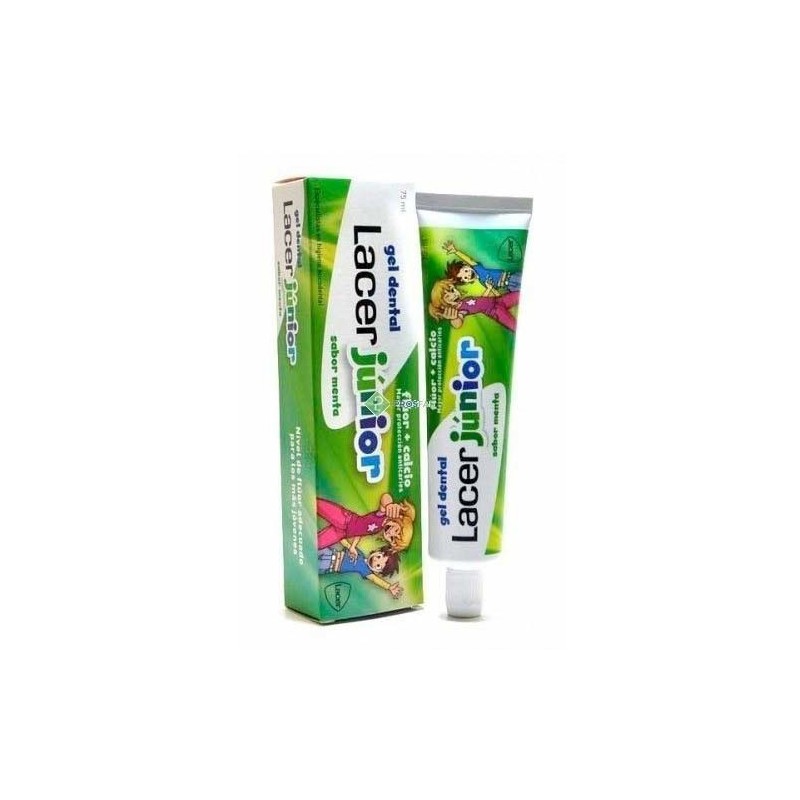 Lacer gel dental junior menta 75ml Lacer - 1