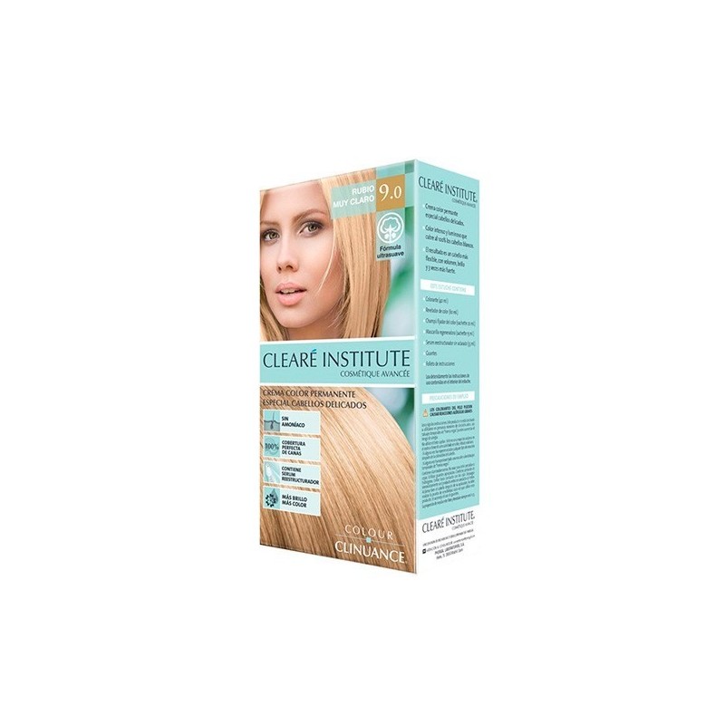 Colour clinuance 9.0 rubio muy claro Cleare Institute - 1